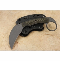 RMJ Tactical Korbin Karambit - Dirty Olive