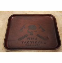 RMJ Tactical Leather Valet Tray