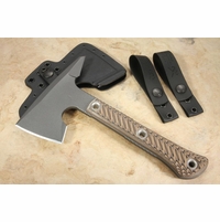 RMJ Tactical Mini Jenny Spike Tomahawk - Hyena Brown