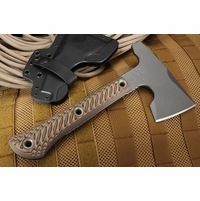 RMJ Tactical Mini Jenny Wren Hammer Poll Tomahawk - Hyena Brown