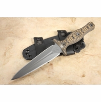 RMJ Tactical Raider Dagger - Hyena Brown