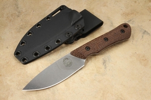 Smith & Sons Brave - Natural Burlap Micarta
