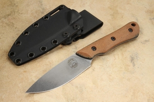 Smith & Sons Brave - Natural Canvas Micarta