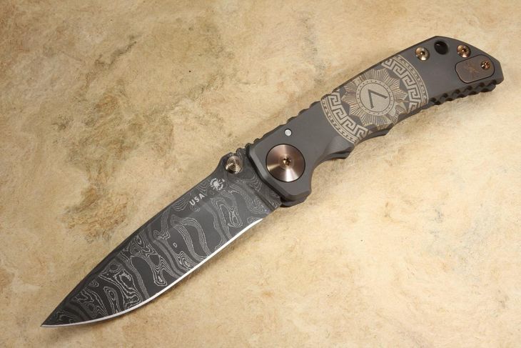 Sparan Harsey Folder - Gold Shield Special Edition - Damascus