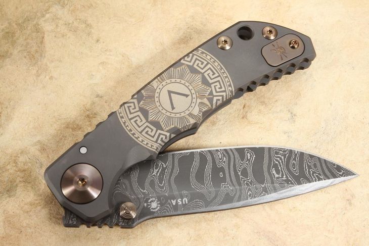 Sparan Harsey Folder - Gold Shield Special Edition - Damascus