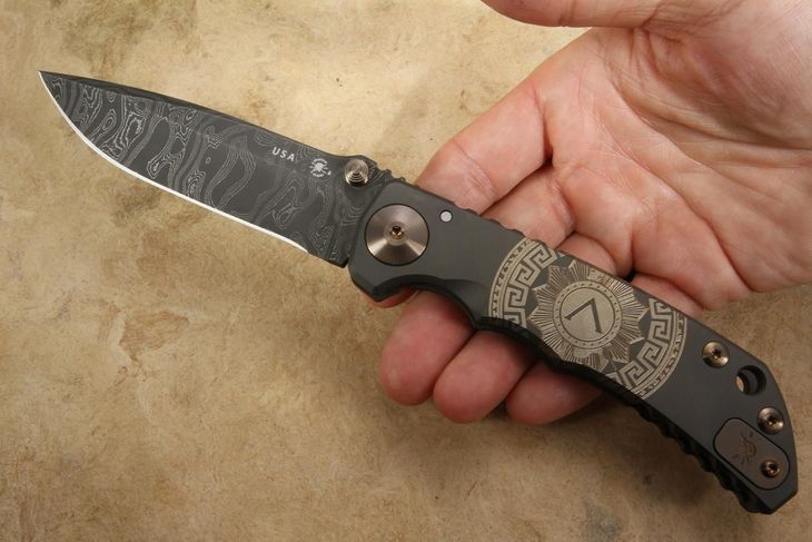 Sparan Harsey Folder - Gold Shield Special Edition - Damascus