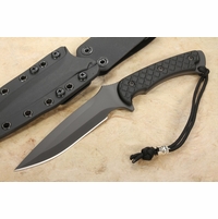 Spartan Blades Ares Black - Black Kydex Sheath -S45VN
