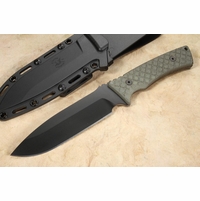 Spartan Blades Damysus Fixed Blade Knife - Green Handle