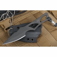 Spartan Blades Enyo - Black - Neck Knife Fixed Blade - CPM S45VN