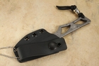 Spartan Blades Exclusive Enyo Fixed Blade with Stainless Raindrop Damascus