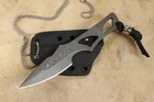 Spartan Blades Exclusive Enyo Fixed Blade with Stainless Ladder Damascus