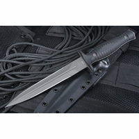 Spartan Blades Les George V14 Dagger - Black on Black