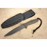 Spartan Blades Moros Fighter - Green / Black - Kydex Sheath - S45VN