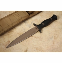 Spartan Harsey Dagger - FDE Blade / Black Handle - MagnaCut