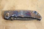 Spartan Harsey Folder - Angel - Chad Nichols Damascus