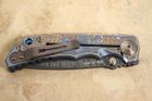 Spartan Harsey Folder - Angel - Chad Nichols Damascus