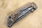 Spartan Harsey Folder - Angel - Chad Nichols Damascus