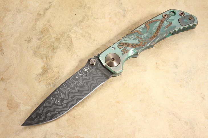 Spartan Harsey Folder - God and Country - Damascus