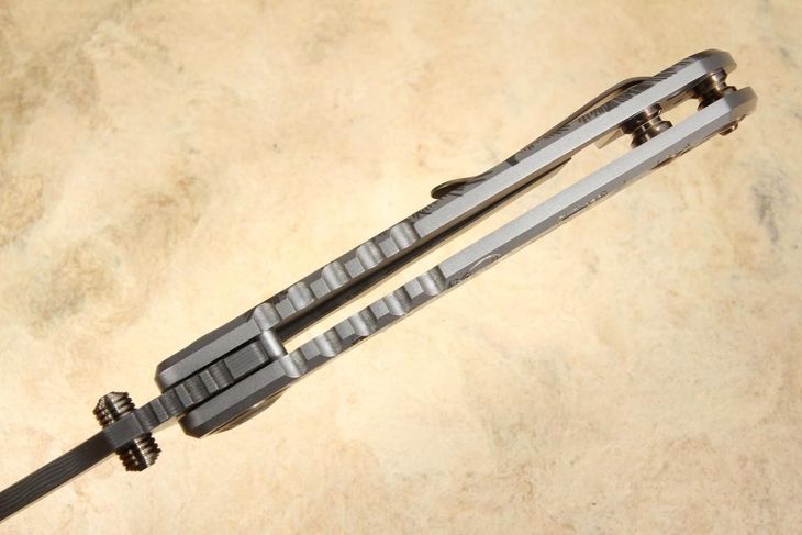 Spartan Harsey Folder - Special Edition Ronin Long Gunner and Damascus