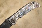 Spartan Harsey Folder - Special Edition Ronin Long Gunner and Damascus