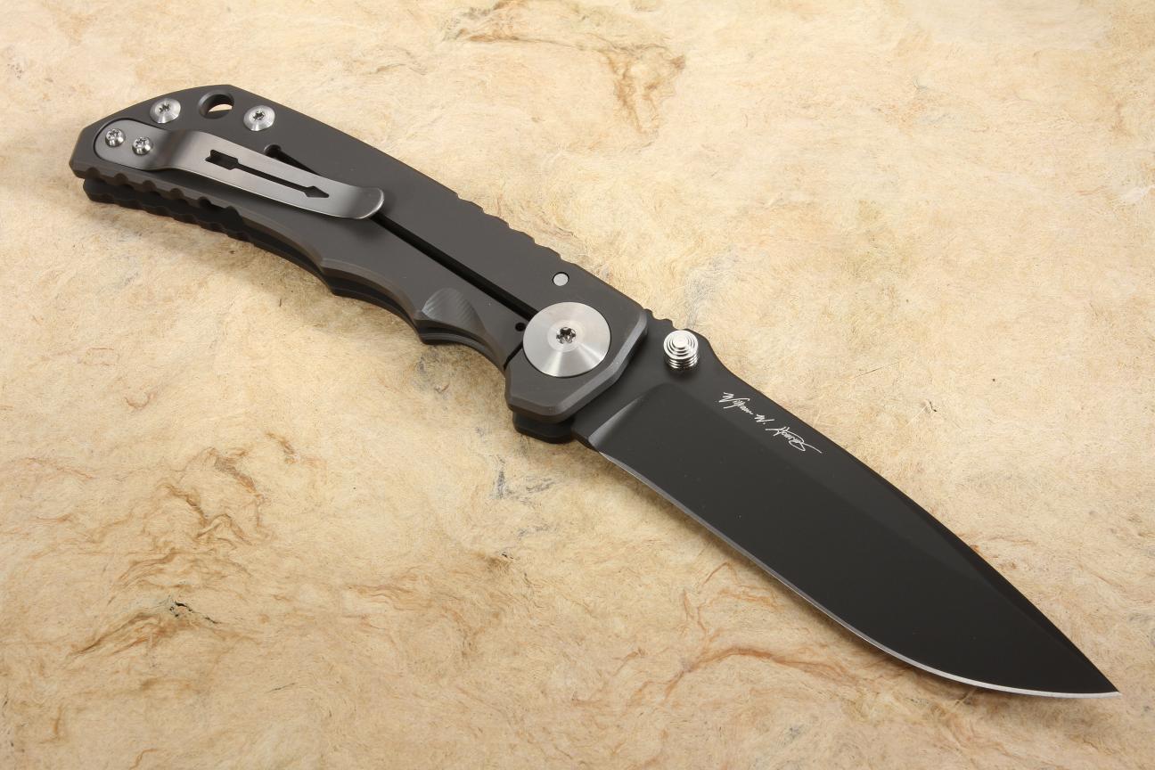 Spartan Harsey Folding Knife Black DLC + Free Shipping