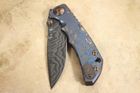 Spartan Harsey Folding Knife -Spartan Babe - Damascus