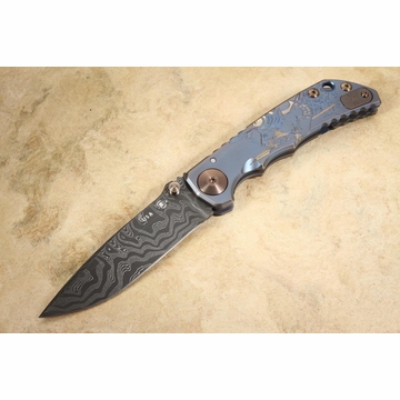 Spartan Harsey Folding Knife -Spartan Babe - Damascus