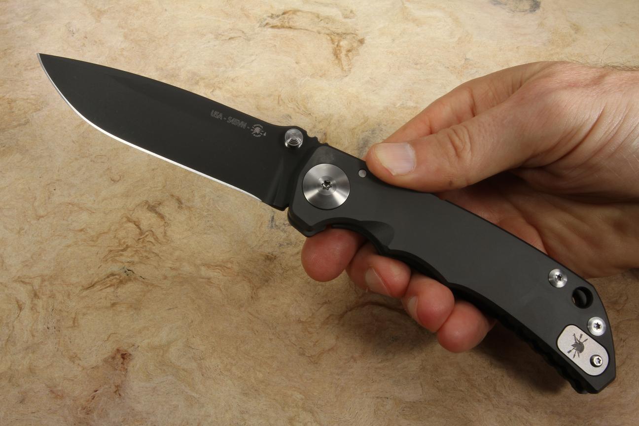 Spartan Harsey Folding Knife Black DLC + Free Shipping