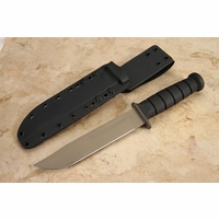 Spartan KA-BAR - Flat Dark Earth MagnaCut Blade - Black Kydex