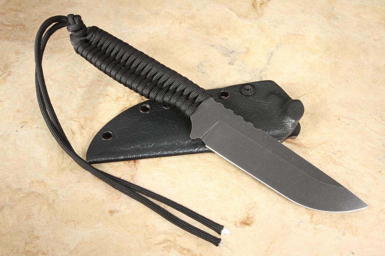 Toor Knives Field 2.0 CPM154 Black Paracord Shadow Black