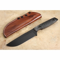 Toor Knives Field 2.0 - Black G-10 - Shadow Black