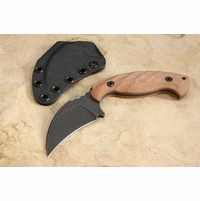 Toor Knives Karsumba - Natural Burlap Micarta