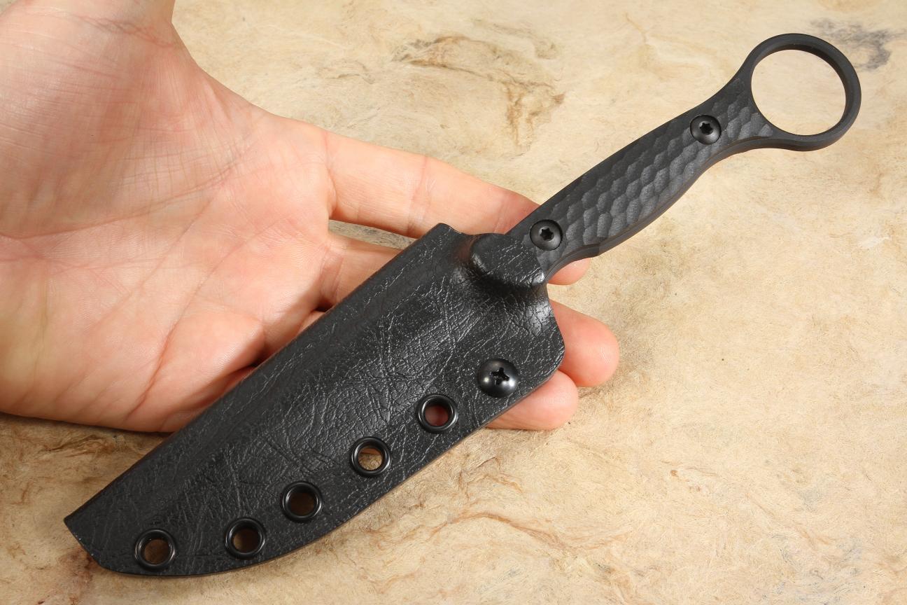 Toor Knives Anaconda CPM S35VN Shadow Black