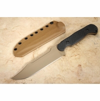 Toor Knives Valor - Mojave Tan and Black G-10