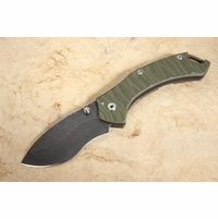 Toor XT1 Bravo G10 OD Green 3.25" Tactical Folding Knife