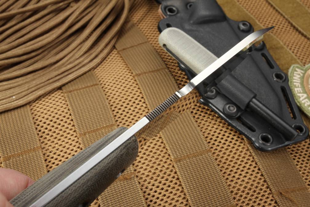 White River Firecraft 4" 3V Steel Micarta Survival KnifeIn Stock