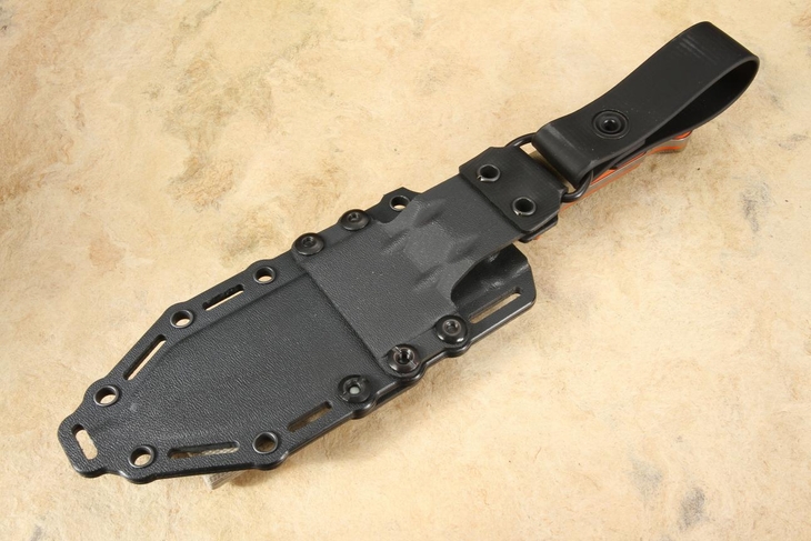 White River Firecraft FC5 - S35VN Steel - Green Canvas Micarta Survival Knife