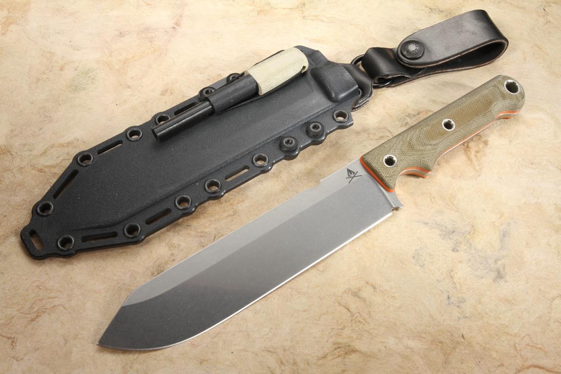 White River Firecraft 7" Survival Knife + Kydex Sheath