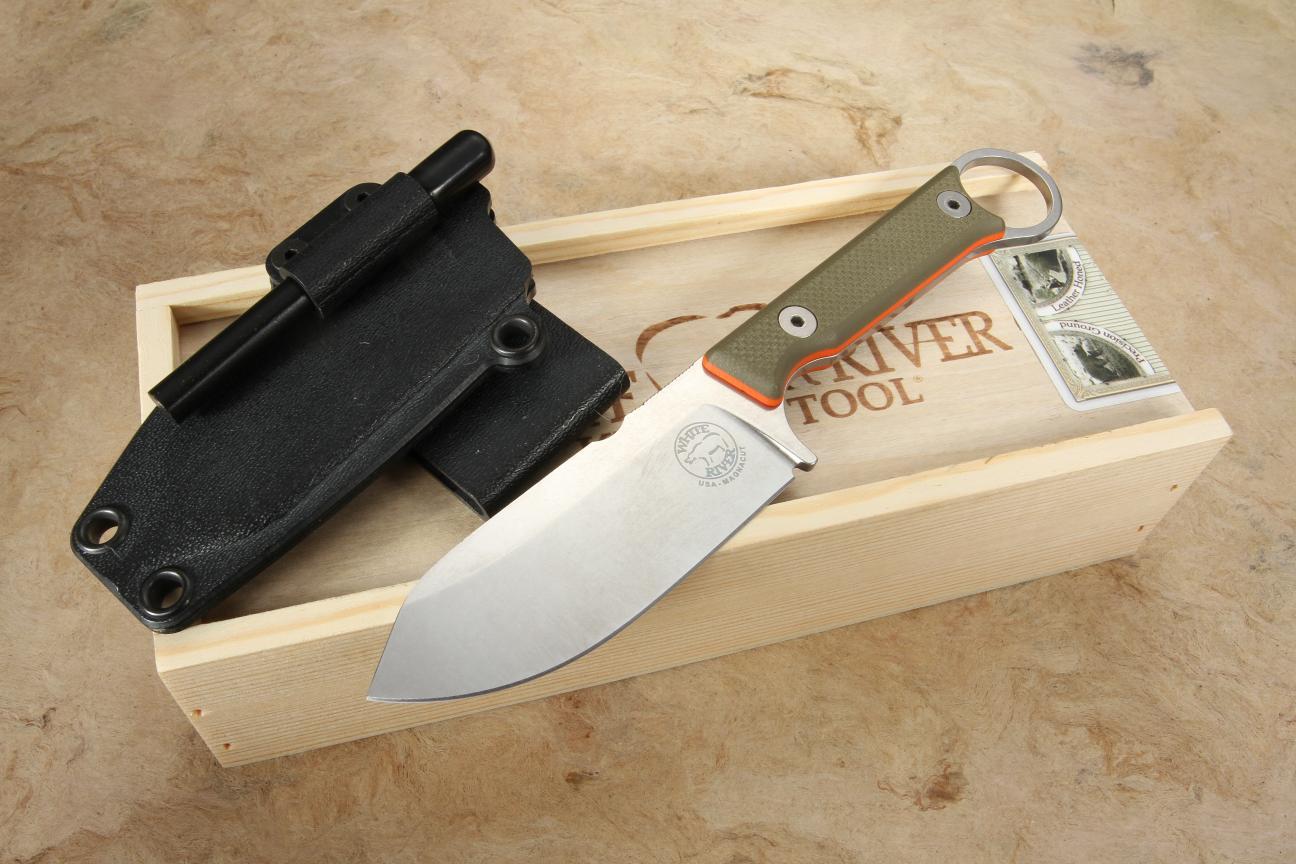 Exclusive MagnaCut White River Firecraft FC 3.5" Pro OD Green and