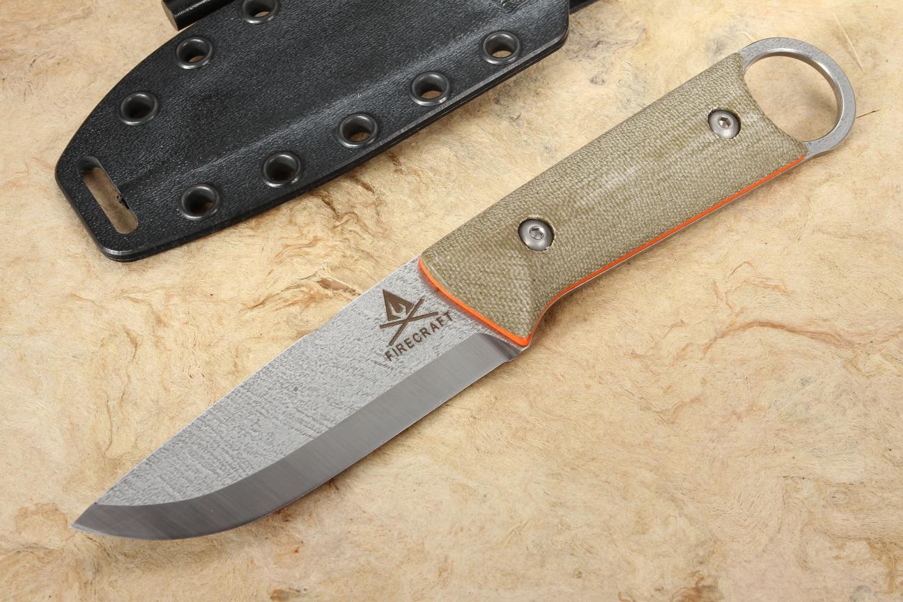 White River Firecraft FC PKO S35VN Steel Micarta Puukko KnifeIn Stock