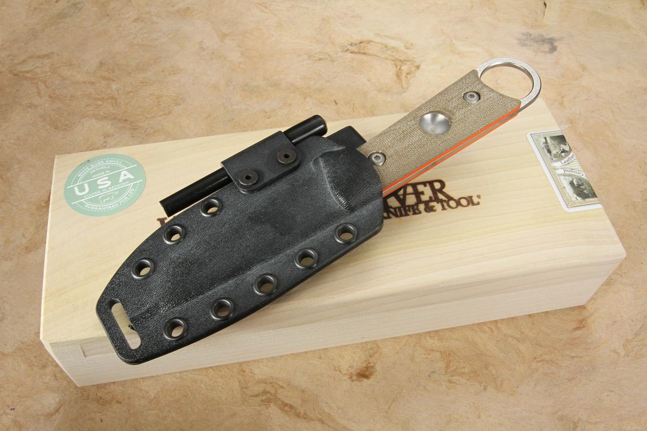 White River Firecraft FC PKO S35VN Steel Micarta Puukko KnifeIn Stock