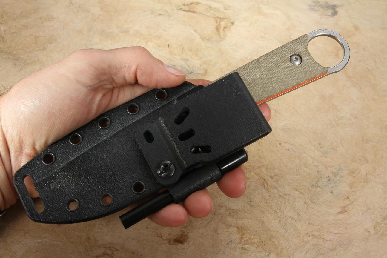 White River Firecraft FC PKO S35VN Steel Micarta Puukko KnifeIn Stock