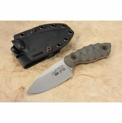 White River GTI 3 Black / OD Linen Micarta