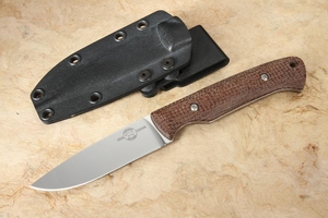 White River Hunter - Natural Burlap Micarta