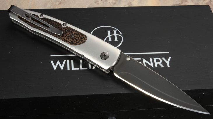 William Henry B10 Blackwood Folding Knife