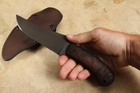Winkler Belt Knife - Exclusive - Topo Pattern Maple Handle