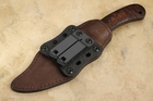 Winkler Belt Knife - Exclusive - Topo Pattern Maple Handle
