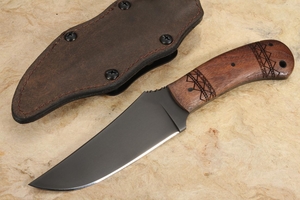 Winkler Belt Knife  - Tribal Walnut