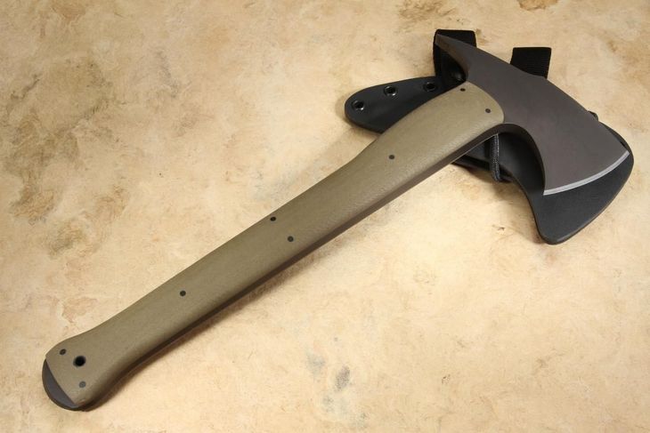 Winkler Combat Axe - Green Canvas Laminate
