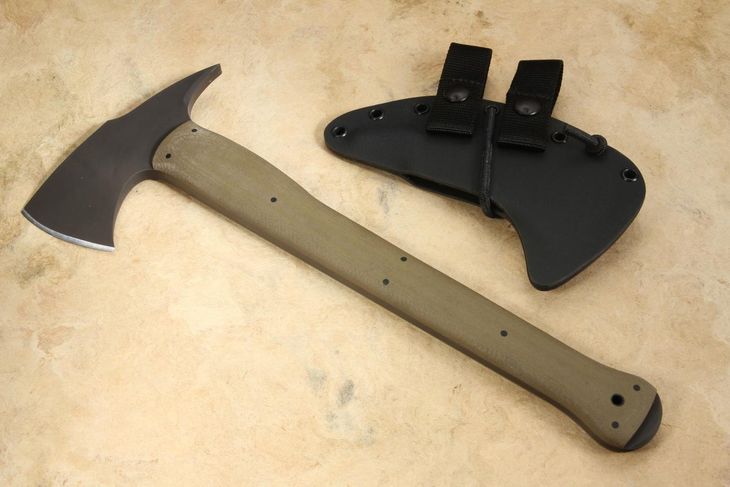 Winkler Combat Axe - Green Canvas Laminate